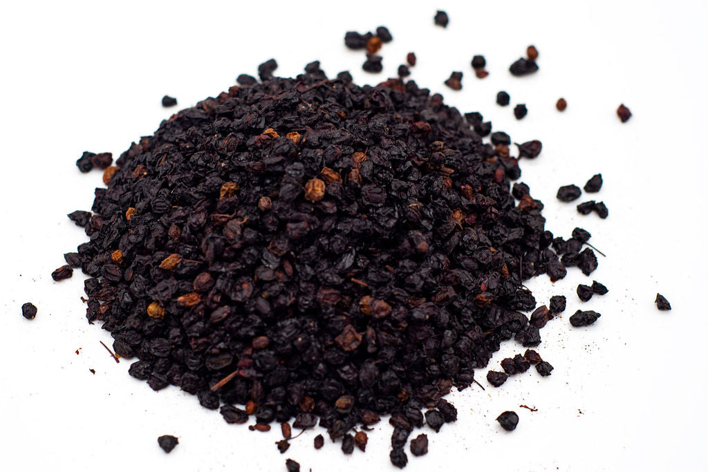 Elderberries : anti-oxidant, immune system Zen's Tea House
