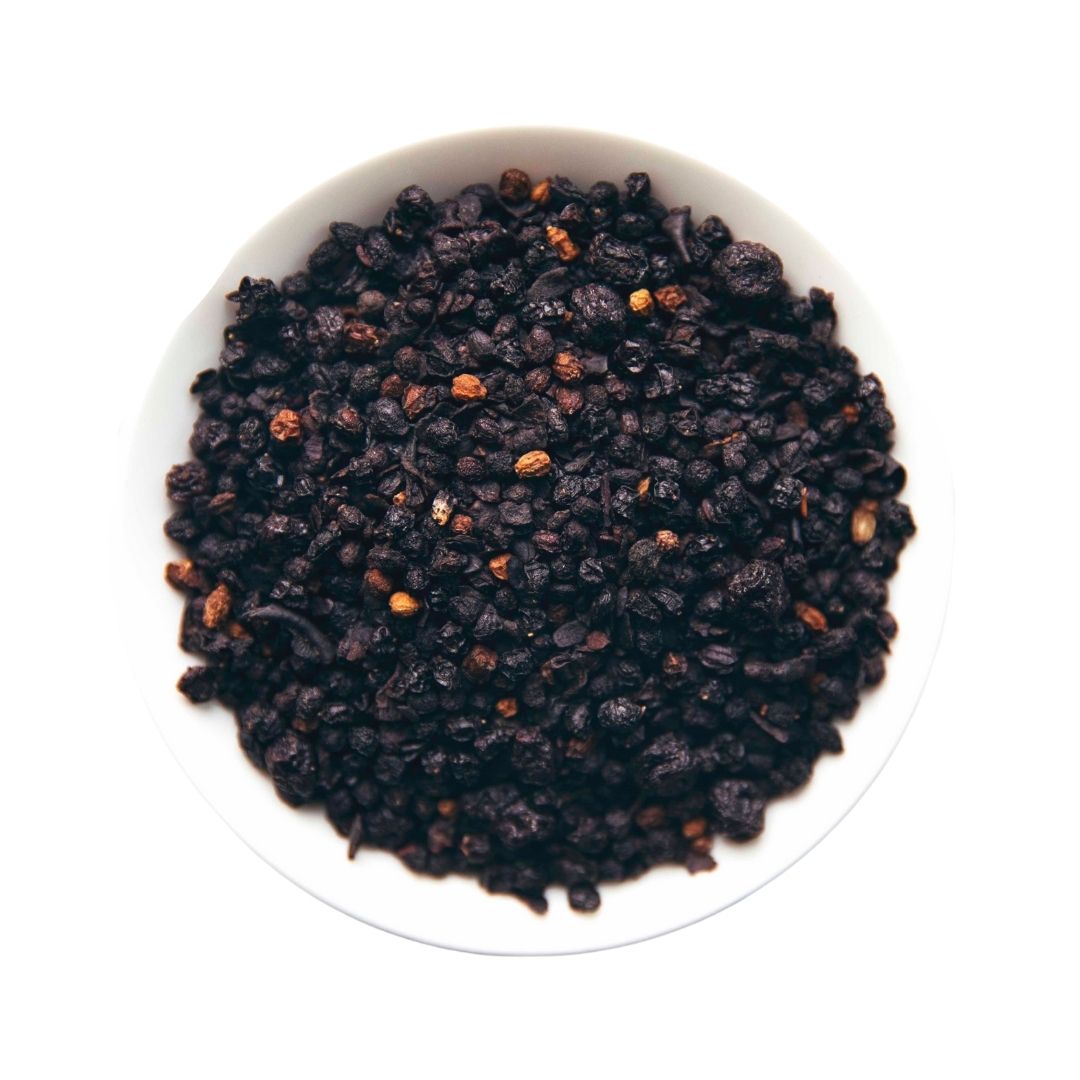 Elderberries : anti-oxidant, immune system Zen's Tea House